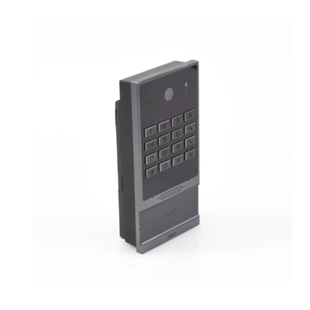 Videoportero SIP / 2 Megapixel / IP66 e IK07 / Teclado Iluminado / 10,000 Tarjetas RFID / PoE / 2 Relevadores