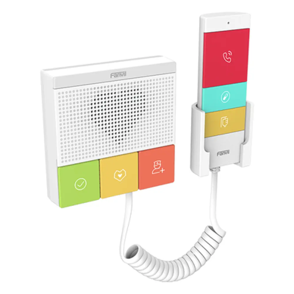 Intercomunicador SIP / Wi-Fi Dual Band / 6 Botones Antibacteriales / IP54 / 1 Relevador / Audio HD