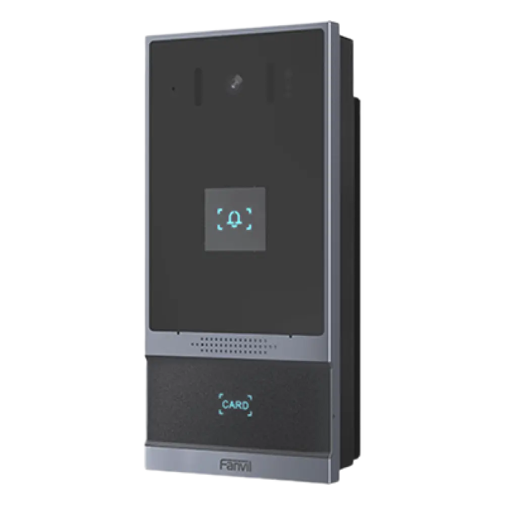 Videoportero IP / 2 Megapixel Full HD / SIP y ONVIF / 2 Relevadores / Control de Acceso RFID / IP66 e IK07 / PoE 802.3af