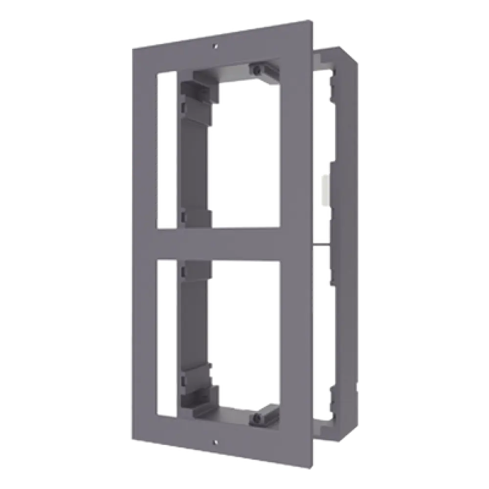 Base de Montaje para Videoportero IP / 2 Módulos / Superficie / Aluminio / -40°C a +60°C (-40°F a 140°F)