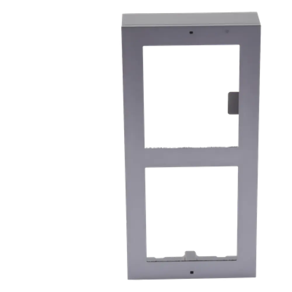 Base de Montaje para Videoportero IP / 2 Módulos / Superficie / Aluminio / -40°C a +60°C (-40°F a 140°F)