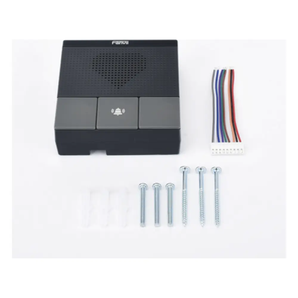 Mini Intercomunicador IP / Wi-Fi 2.4/5 GHz / 2 Líneas SIP / Audio HD / IP54 / PoE 802.3af / 1 Relé E/S