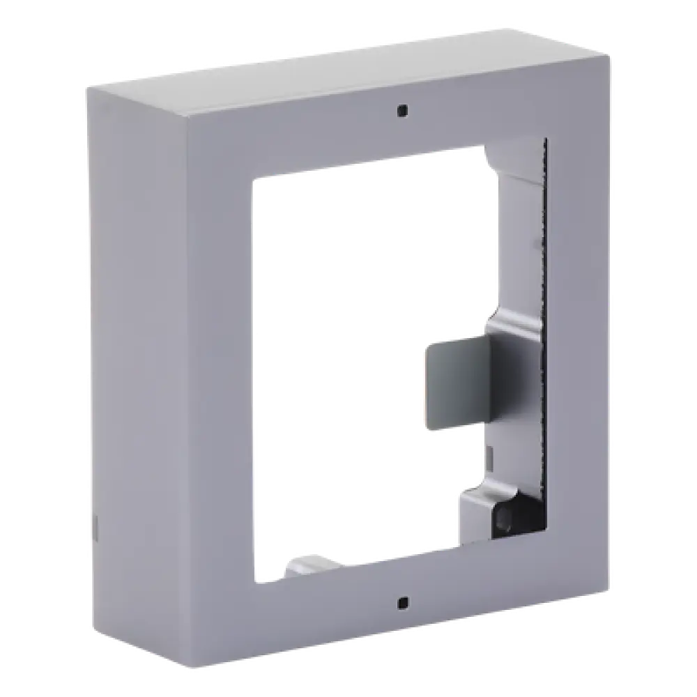 Base de Montaje para Videoportero IP / 1 Espacio / Superficie / Aluminio / -40°C a +60°C (-40°F a 140°F) / 117 x 107 x 32.7 mm (4.61 x 4.21 x 1.29 in)