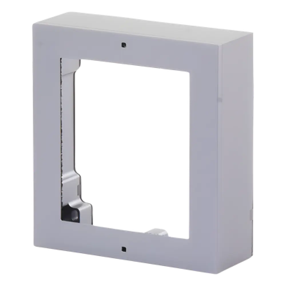 Base de Montaje para Videoportero IP / 1 Espacio / Superficie / Aluminio / -40°C a +60°C (-40°F a 140°F) / 117 x 107 x 32.7 mm (4.61 x 4.21 x 1.29 in)