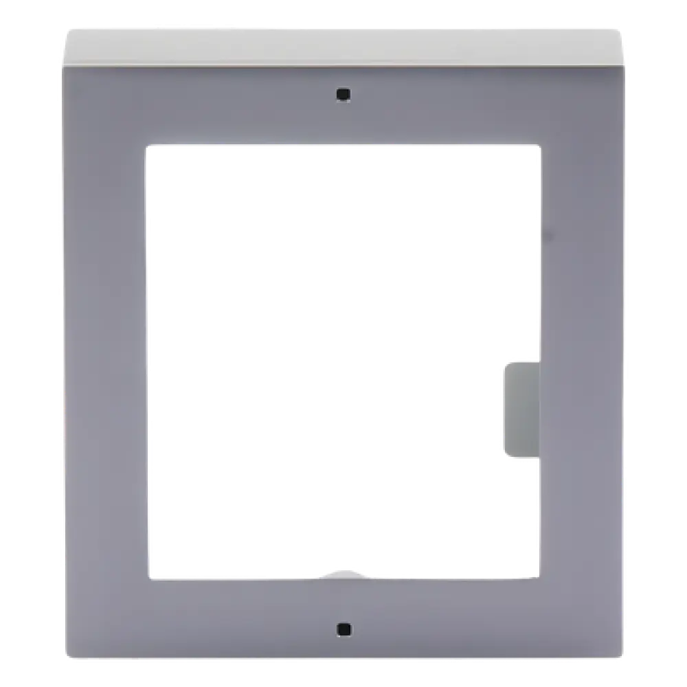 Base de Montaje para Videoportero IP / 1 Espacio / Superficie / Aluminio / -40°C a +60°C (-40°F a 140°F) / 117 x 107 x 32.7 mm (4.61 x 4.21 x 1.29 in)