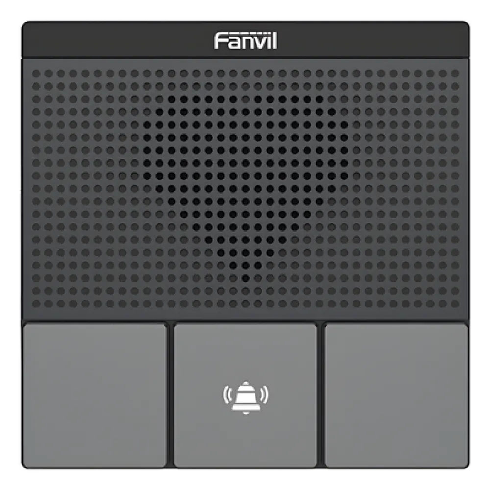 Mini Intercomunicador SIP / 2 Líneas / 3 Botones Programables / IP54 / Wi-Fi Dual Band / Montaje Pared