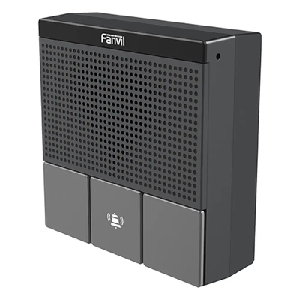 Mini Intercomunicador SIP / 2 Líneas / 3 Botones Programables / IP54 / Wi-Fi Dual Band / Montaje Pared