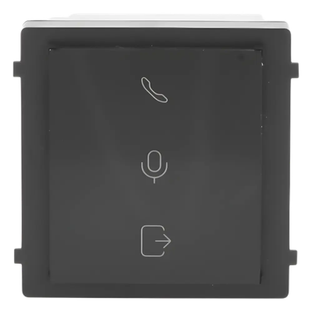 Módulo Indicador para Videoportero IP / Audio Bidireccional / Recepción de Llamada / Apertura de Puerta / IP65 / -40°C a +60°C (-40°F a 140°F) / Montaje Empotrado o Superficie