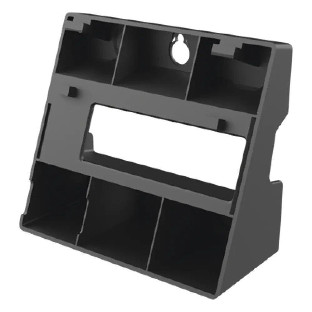 Soporte de Pared para Teléfono IP / Compatibilidad Multi-Modelo / ABS Resistente / Instalación Compacta