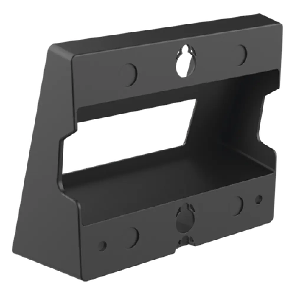 Soporte de Pared para Teléfono IP / Compatibilidad Multi-Modelo / ABS Resistente / Instalación Compacta