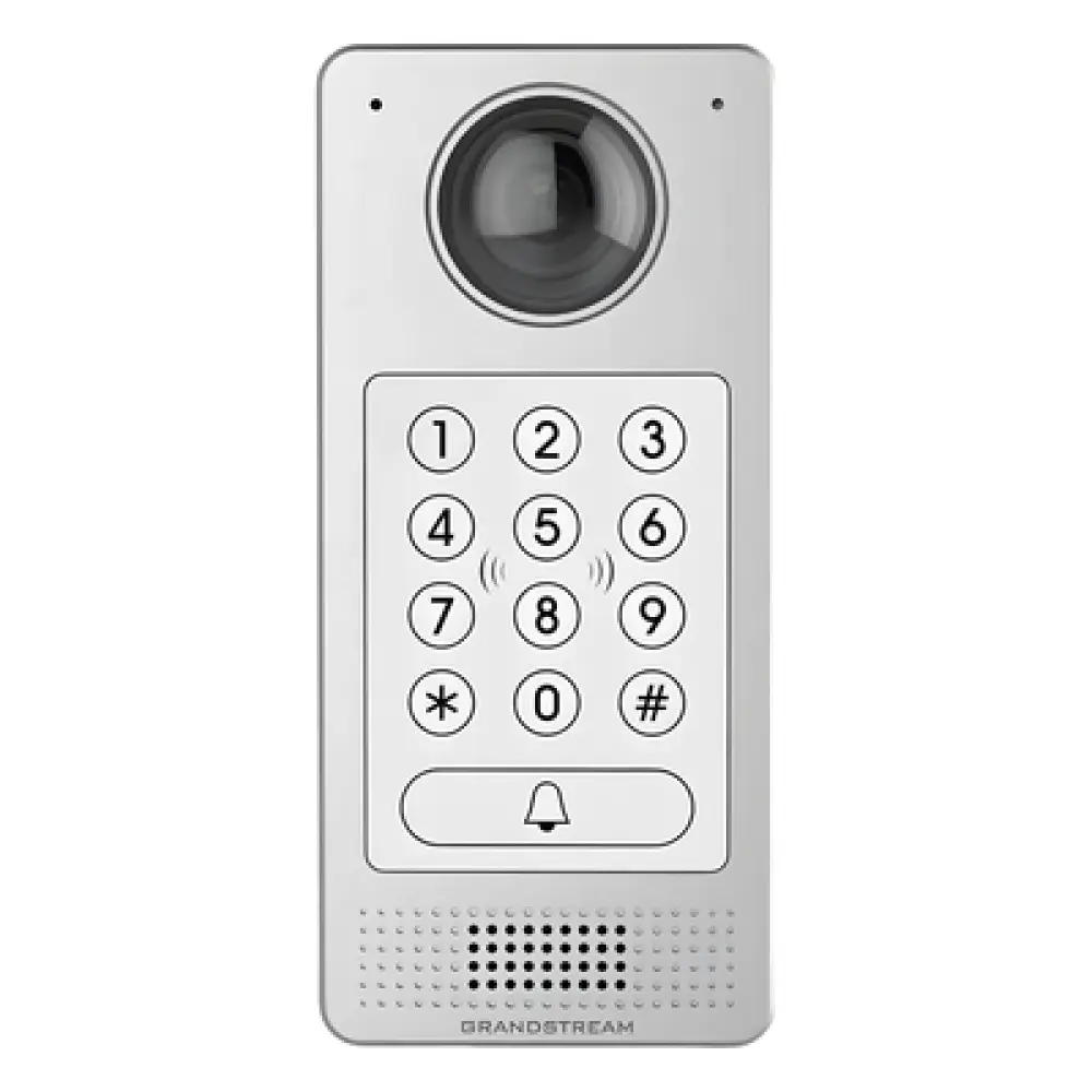 Videoportero IP / FHD / Ángulo de Visión 180° / RFID / SIP / Antivandálico / Teclado Retroiluminado