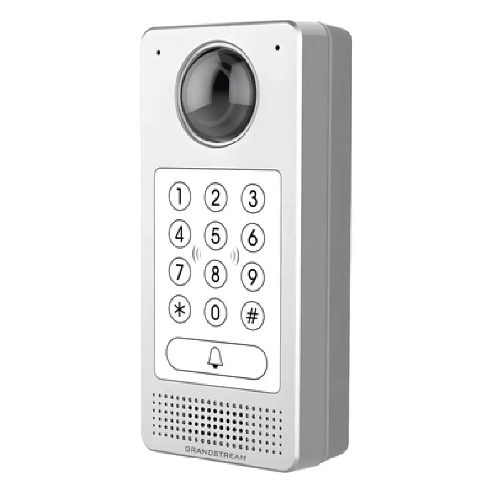Videoportero IP / FHD / Ángulo de Visión 180° / RFID / SIP / Antivandálico / Teclado Retroiluminado