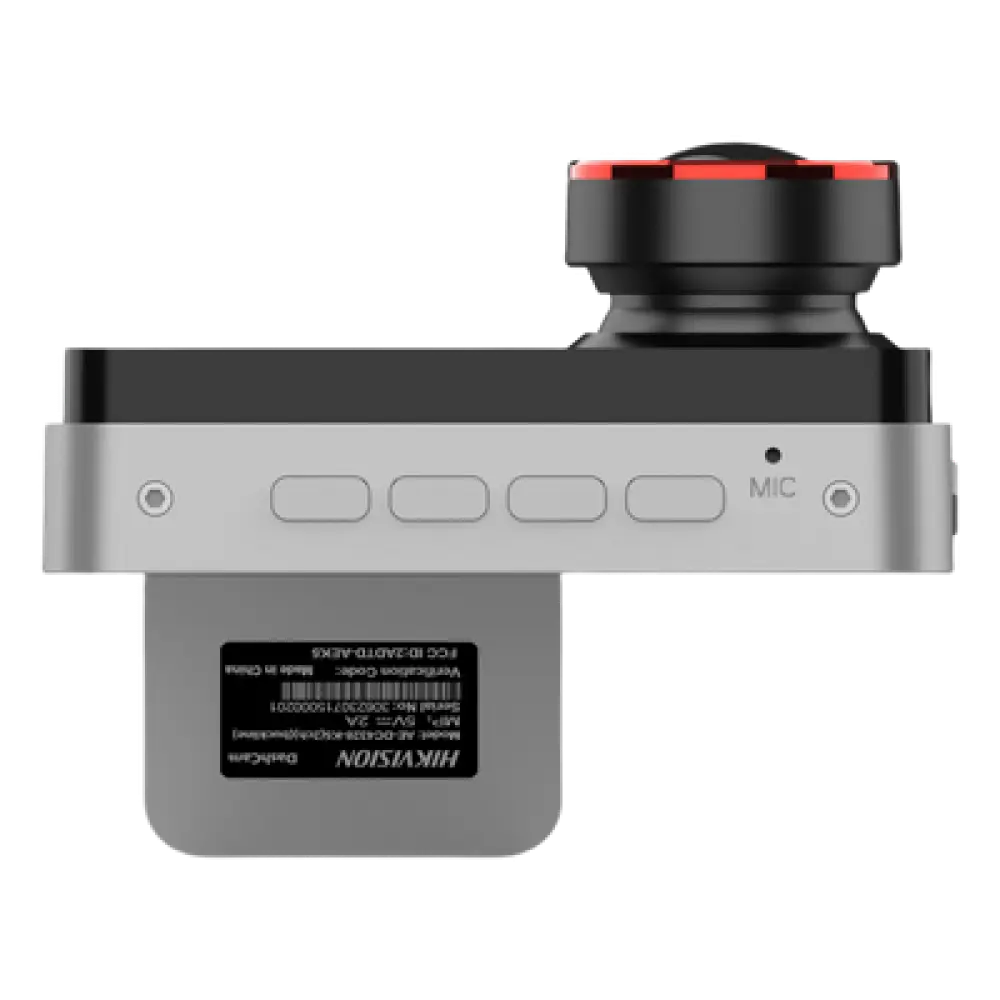 Dashcam Doble Lente / 2 Megapixel 1080p Frontal e Interior / Gran Angular 128° / WiFi / Pantalla IPS 3" / H.265 / G-Sensor / Micro SD 256GB