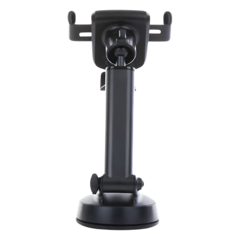 Soporte de Celular para Automóvil / Ventosa con Succión Fuerte / Rotación 360° / Brazo Telescópico Ajustable / Compatible 4.7'' a 7'' / Sujeción por Gravedad