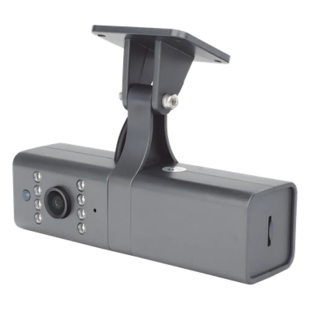 Dashcam Dual / 1280x720p Full HD / H.265 / Visión Día y Noche / 120° H / MicroSD 128 GB / Compatible FMC125 y FMC650