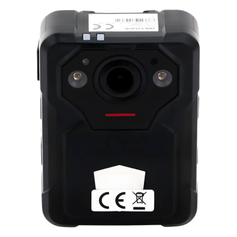Cámara Corporal / 2K 4 Megapixel / Fotos 40 Megapixel / IR 3 m (9.8 ft) / IP67 / 64 GB / GPS / 12 Horas Grabación