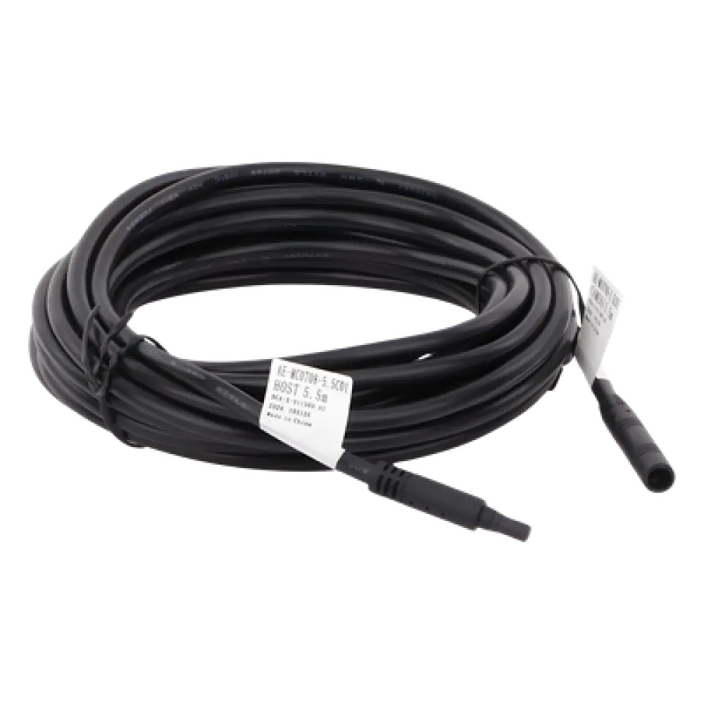 Cable Extensor de Vídeo y Audio / 6 m (19.7 ft) / Conector Aviación / Alimentación Integrada / HD Simultáneo / -40°C a 105°C