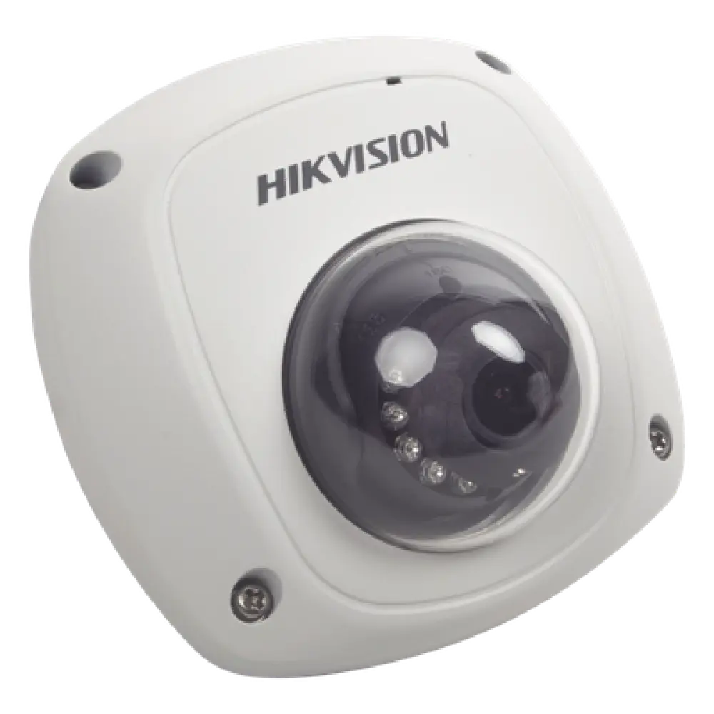 Cámara Móvil Mini Domo IP / 2 Megapixel / Full HD 1080P / Gran Angular 2.8 mm / IR 10-20 m (32.8-65.6 ft) / WDR 120 dB / IK07 / Conector Tipo Aviación PoC