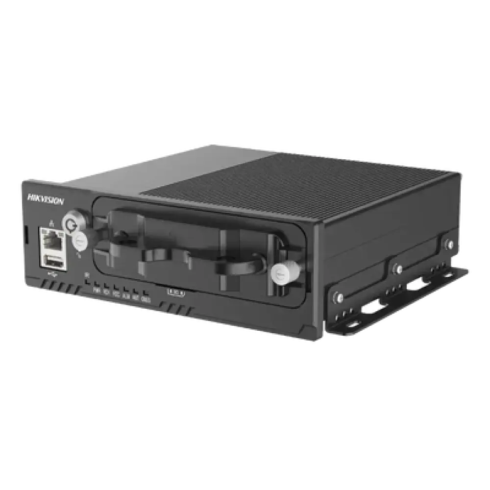 DVR Móvil / 8 Canales / 1080P / GPS Integrado / IA ADAS-DSM-BSD / Alimentación 9-36 Vcc / Doble Almacenamiento SSD 4TB o HDD 2TB
