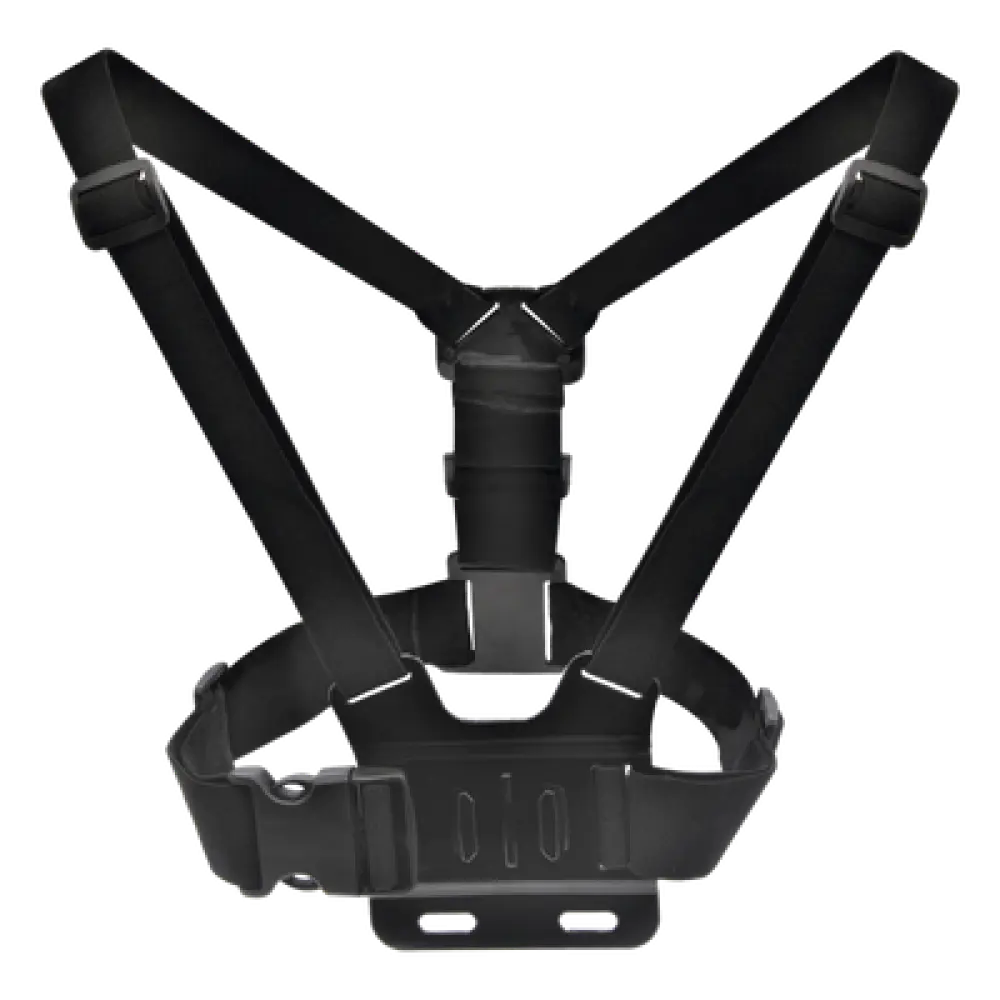Arnés para Body Cam / Montaje Pecho y Hombro / Ajustable / Nylon / 299 g