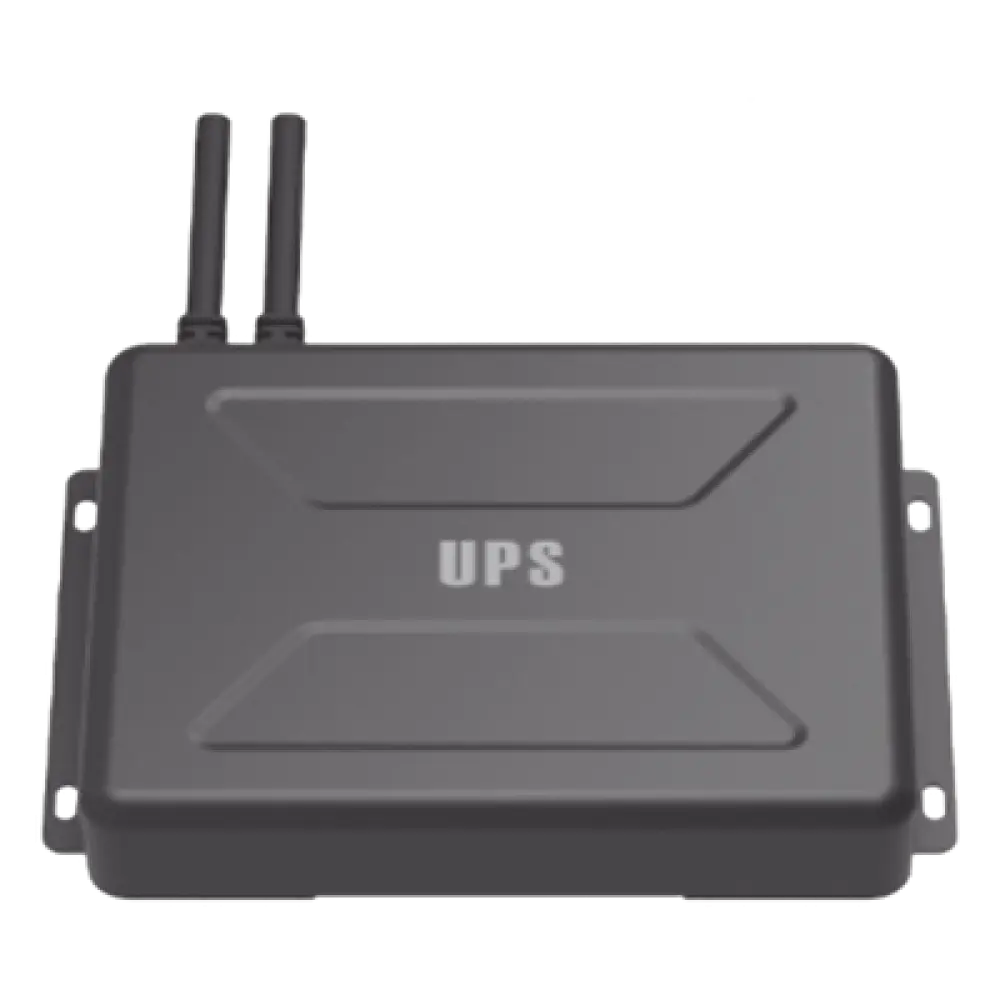 UPS Móvil / Batería LiFePO4 7000 mAh / 67 Wh / Entrada 12-36 VDC / Salida 9.6 VDC / 14 A / Conectores Aviación 6 Pines