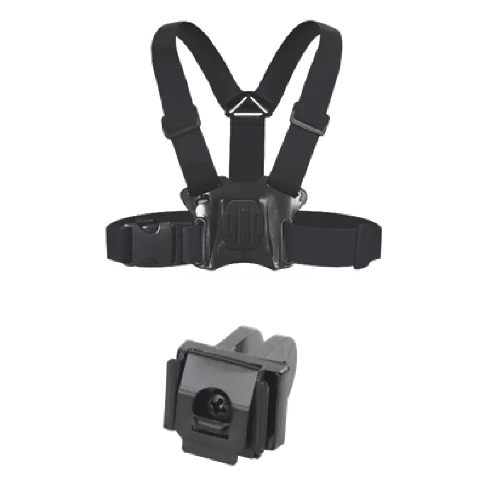 Arnés de Pecho / Hebilla Telescópica Ajustable / Conexión Enchufable / Compatible DS-MH2311 y DS-MCW406
