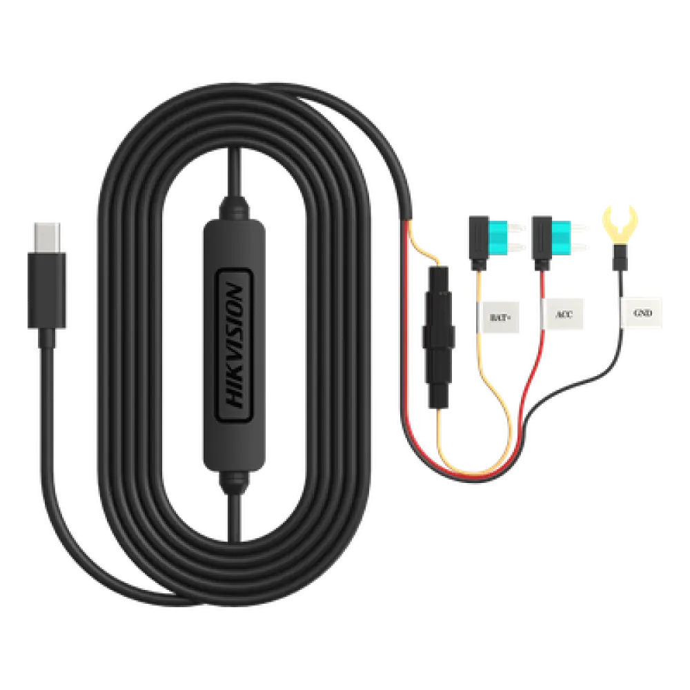 Adaptador Buck DC-DC / Entrada 12-24V DC / Salida 5V miniUSB / Protección Baja Tensión 11.3V / Cable 3.4 m (11.2 ft)
