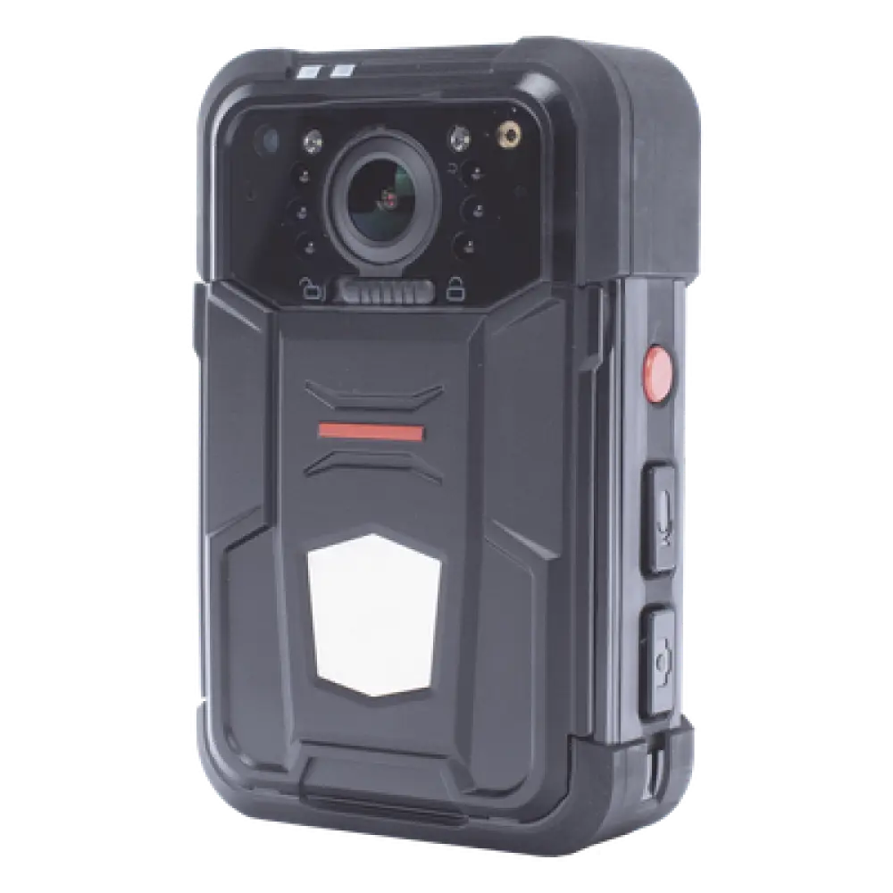 Body Camera Portátil / Grabación a 2K / Pantalla 2.4" LCD / IP67 / H.265 / 32 GB de Almacenamiento / GPS / WIFI / 3G y 4G / Fotos de Hasta 30 Megapixel / Micrófono Integrado