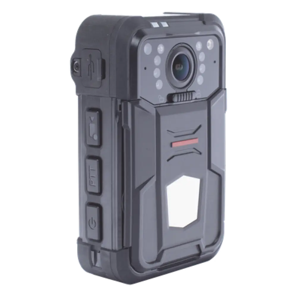 Body Camera Portátil / Grabación a 2K / Pantalla 2.4" LCD / IP67 / H.265 / 32 GB de Almacenamiento / GPS / WIFI / 3G y 4G / Fotos de Hasta 30 Megapixel / Micrófono Integrado