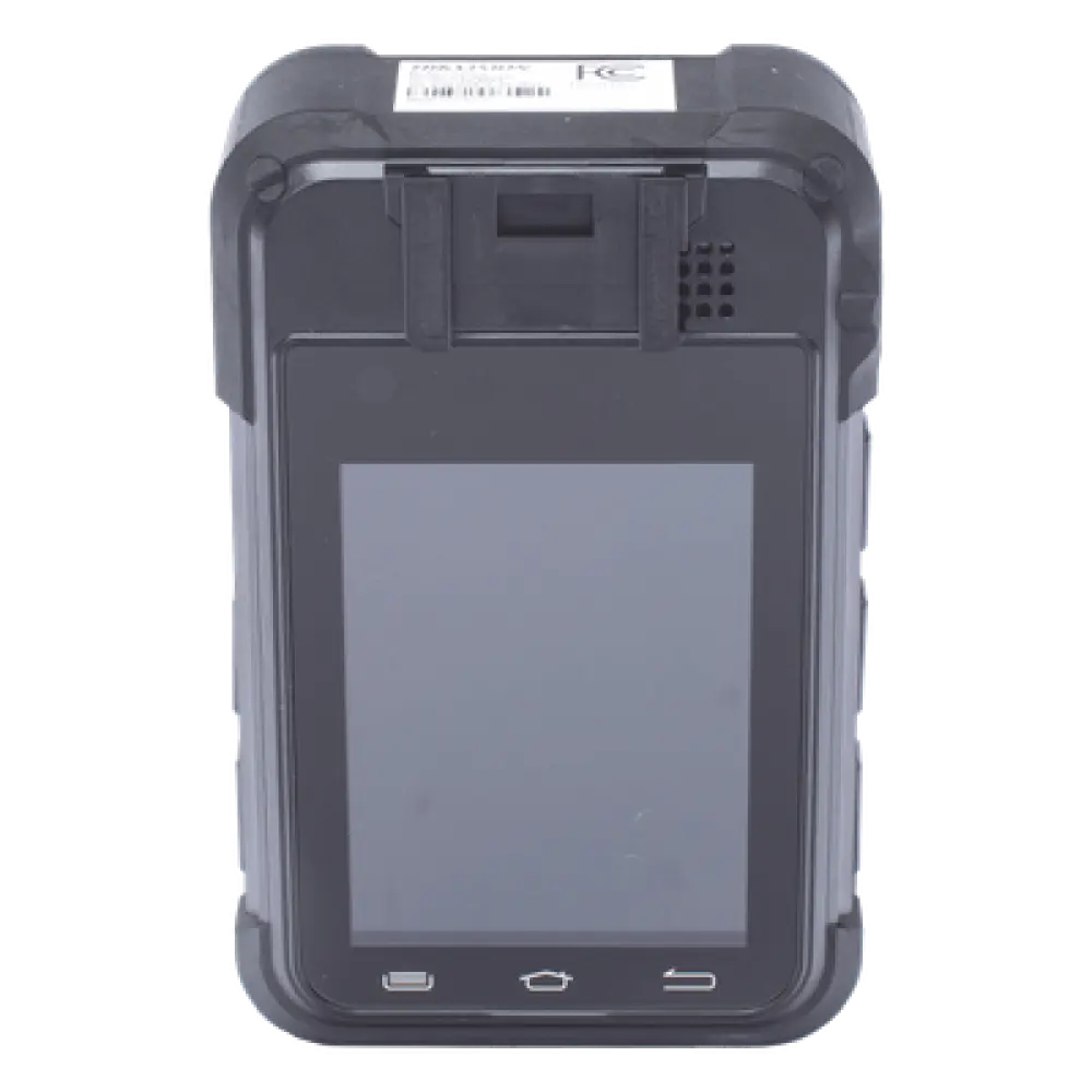 Body Camera Portátil / Grabación a 2K / Pantalla 2.4" LCD / IP67 / H.265 / 32 GB de Almacenamiento / GPS / WIFI / 3G y 4G / Fotos de Hasta 30 Megapixel / Micrófono Integrado