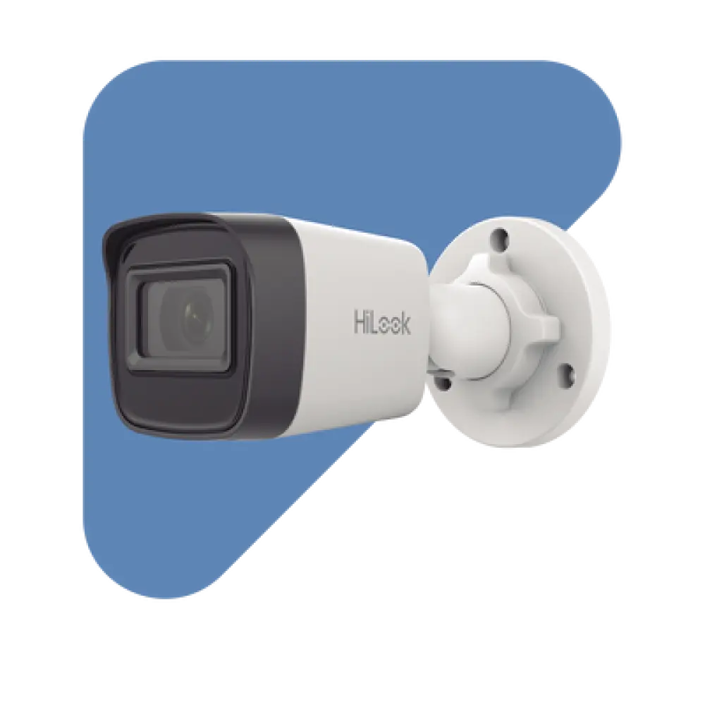 Bala IP / 2 MP 1080p / Lente 2.8 mm / 20 m IR / IP67 / PoE / dWDR / H.265+ / ONVIF / 65.6 ft IR