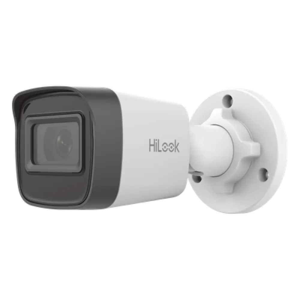 Bala IP / 4 Megapixel / Lente 2.8 mm / 104° FOV / 20 m IR / IP67 / PoE / dWDR / H.265+ / ONVIF