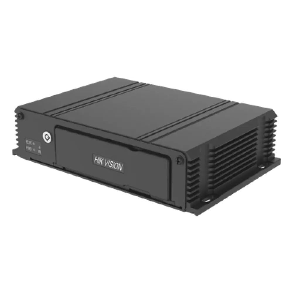 Grabador de Video Móvil AE-MD5043-SD Series / 4 Canales HDTVI-AHD-CVBS / SD Card Hasta 256 GB / 4G Integrado / GPS y GLONASS / Chasis de Aluminio Sin Ventilador / Compatible con H.264 y H.265