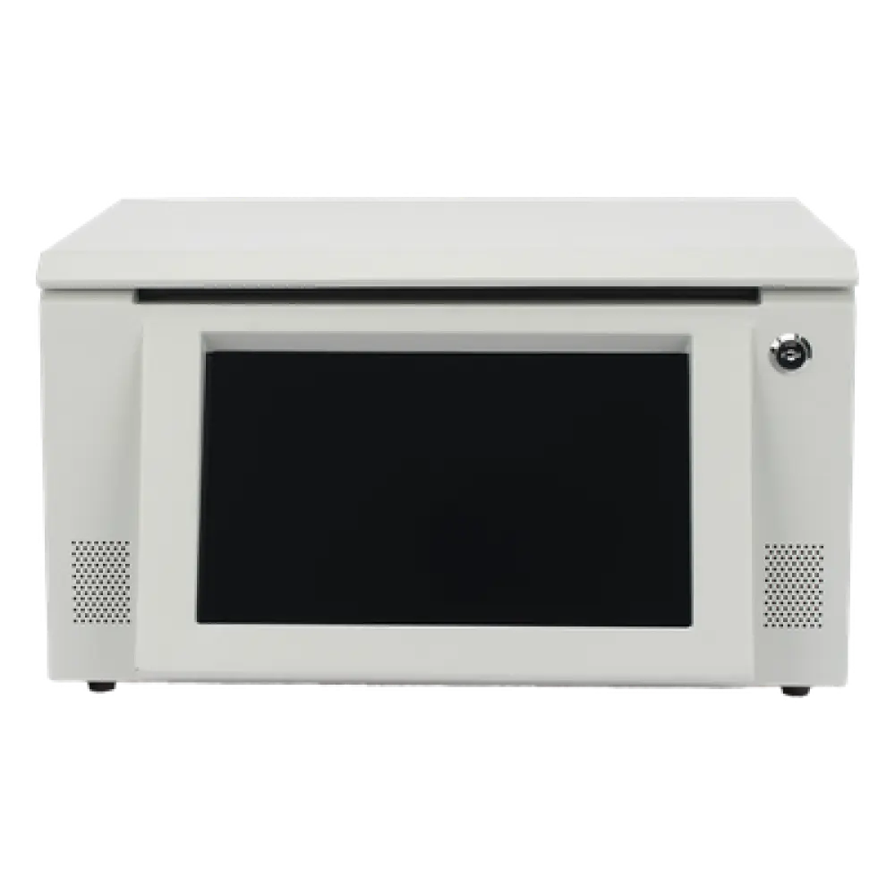 Estación de Descarga para Body Cam / 8 Puertos / Pantalla Táctil 10 Pulgadas / Ethernet 1000 Mbps / Almacenamiento 36 TB / Android Integrado