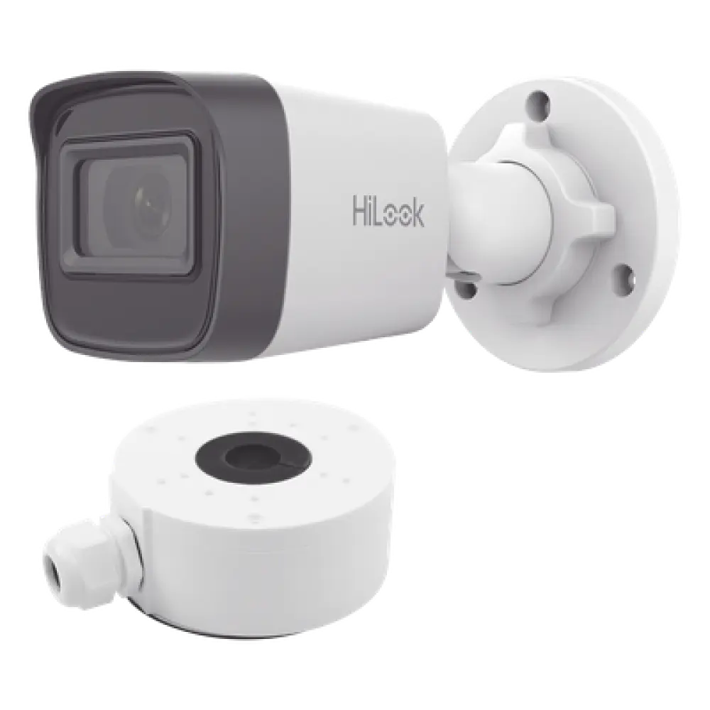 Cámara Bala IP / 4 Megapixel / IR 20 m (65.6 ft) / IP67 / PoE / dWDR / Lente 2.8 mm / 104° HFOV