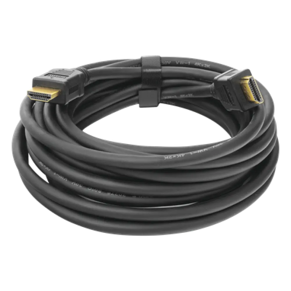 Cable HDMI / 5 m (16.40 ft) / High Speed / 4K / ARC / 3D / Blindado / Chapado en Oro