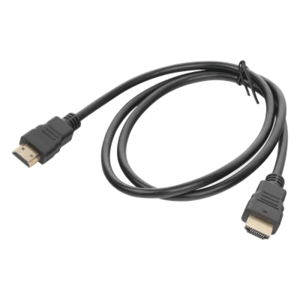 Cable HDMI / 1 m (3.28 ft) / High Speed / 4K / ARC / 3D / Blindado / Chapado en Oro