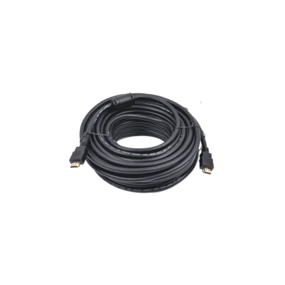 Cable HDMI / 20 m (65.62 ft) / High Speed / 4K / ARC / 3D / Blindado / Chapado en Oro