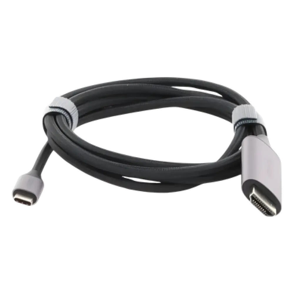 Cable Adaptador USB-C a HDMI / 4K@60Hz / 1.5 m (4.92 ft) / Thunderbolt 3 y 4 / Nylon Trenzado / Aluminio