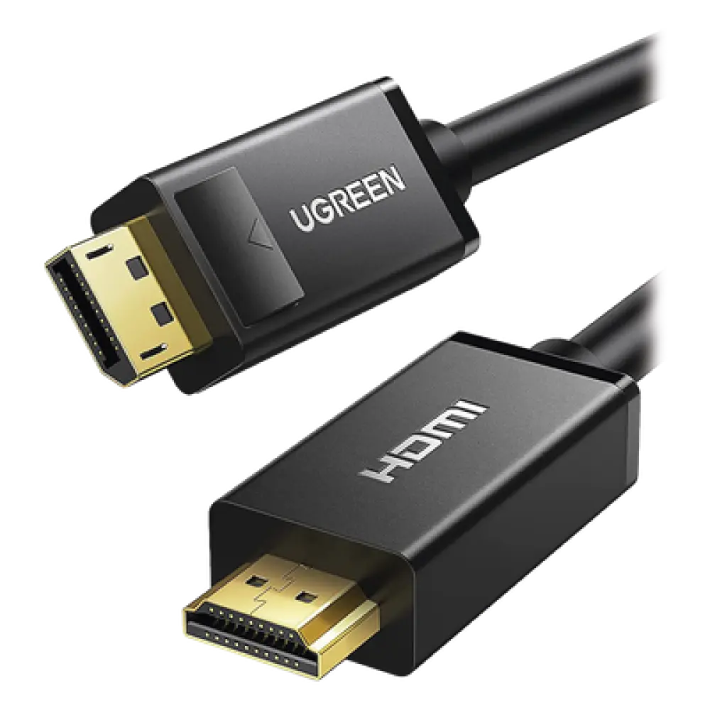 Cable Adaptador DisplayPort a HDMI / 4K UHD 30 Hz / Audio 7.1 / 1.50 m (4.92 ft) / Conector con Liberación / Unidireccional
