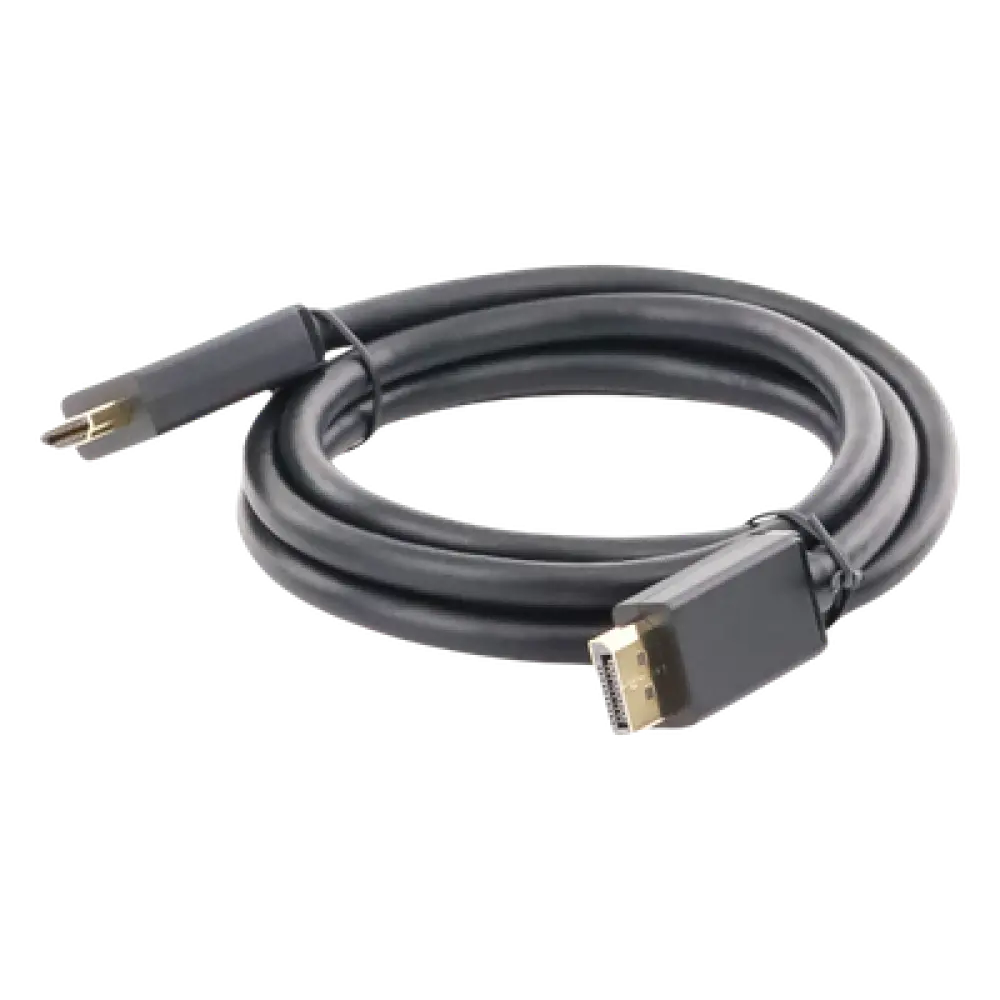 Cable Adaptador DisplayPort a HDMI / 4K UHD 30 Hz / Audio 7.1 / 1.50 m (4.92 ft) / Conector con Liberación / Unidireccional