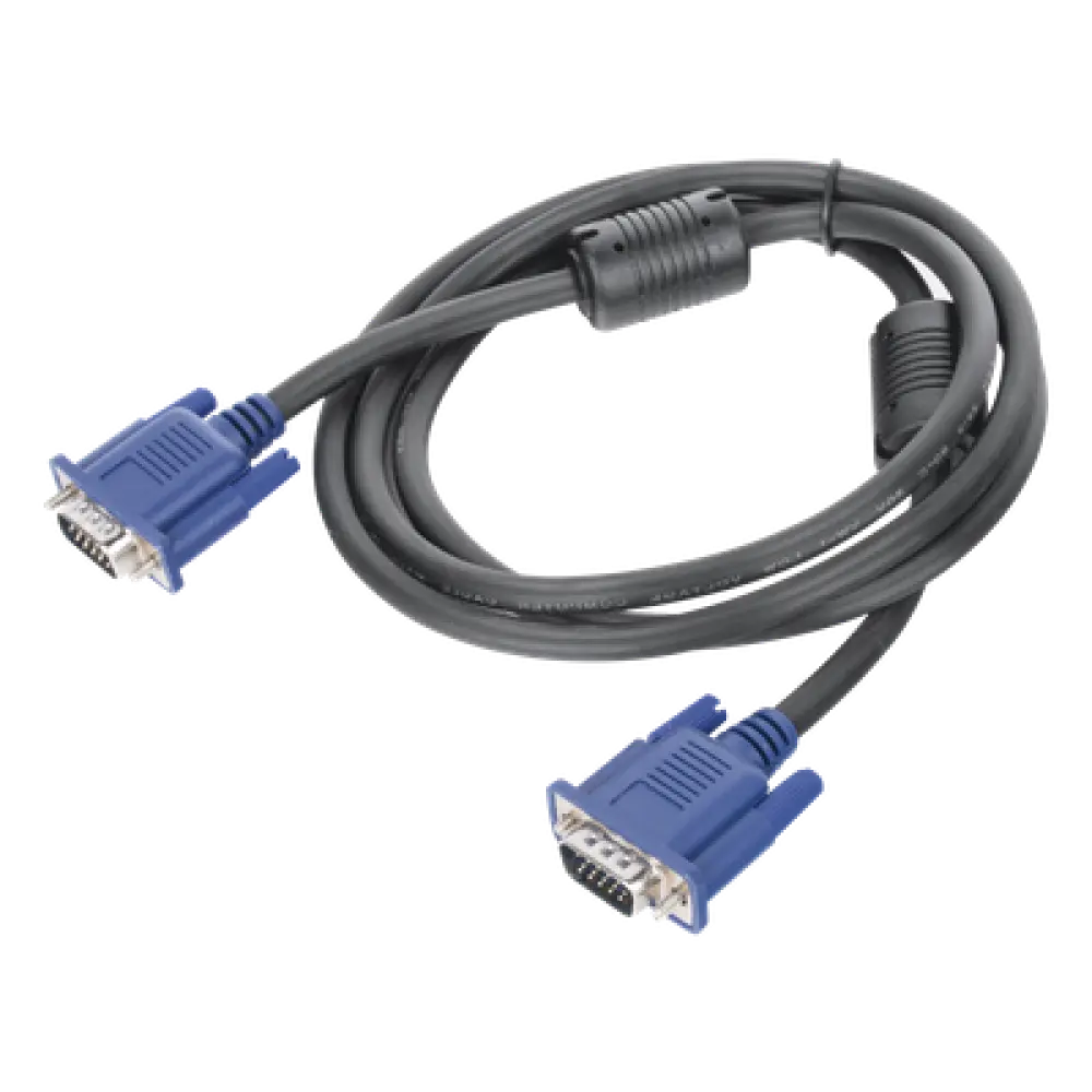 Cable VGA / 1.5 m (4.92 ft) / HD15 Macho-Macho / Full HD 1080p / Doble Blindaje / Cobre Puro