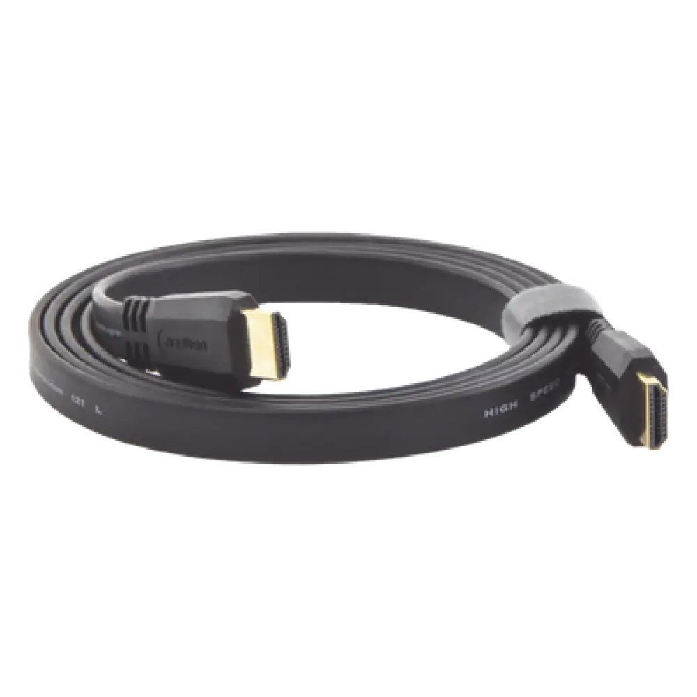 Cable HDMI 2.0 Plano / 4K@60Hz / 18 Gbps / HDR / ARC / HEC / 1.5 m (4.92 ft) / Triple Blindaje