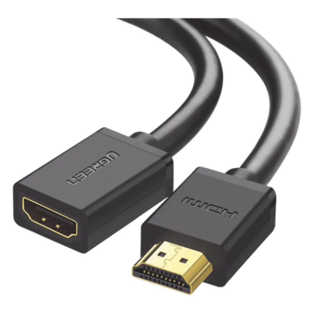 Cable Extensor HDMI / 1 m (3.28 ft) / 4K@60Hz / 3D / HDR / Macho a Hembra / Cobre Estañado / Transmisión Estable