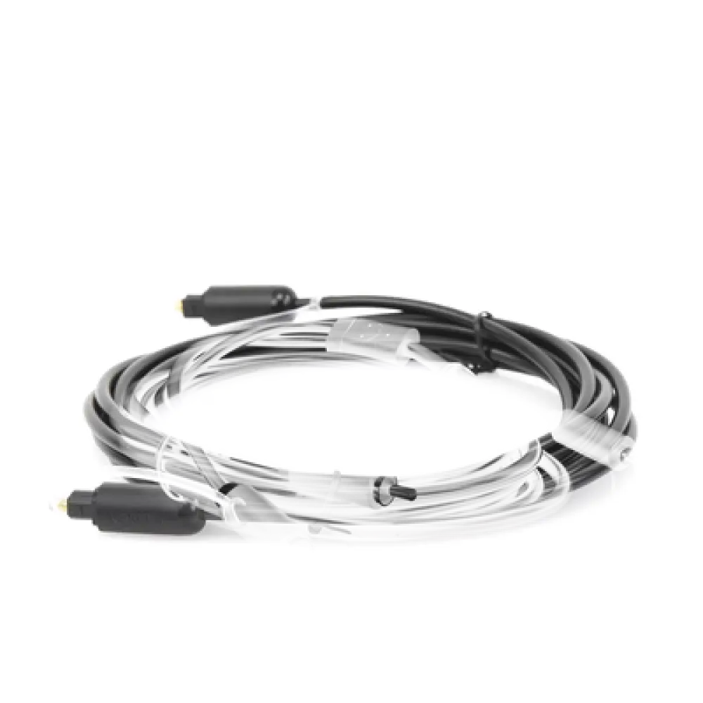 Cable Óptico Toslink S/PDIF / 3 Metros (9.84 Pies) / Tapa de Protección / Dolby 7.1 Canales / Diseño Durable / Plug & Play / Color Negro