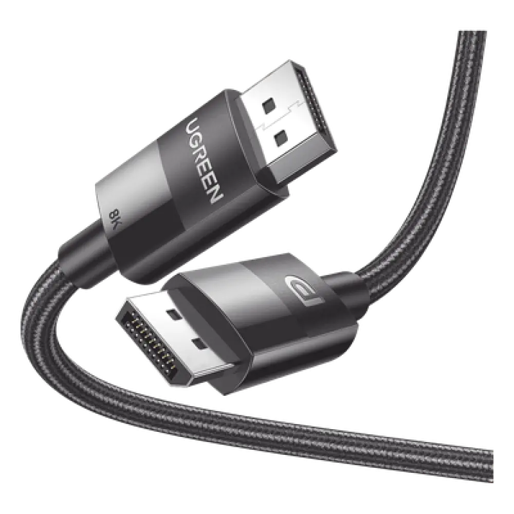 Cable DisplayPort 1.4 / 8K 60 Hz / 4K 144 Hz / 32.4 Gbps / Nylon Trenzado / 2 m (6.56 ft)
