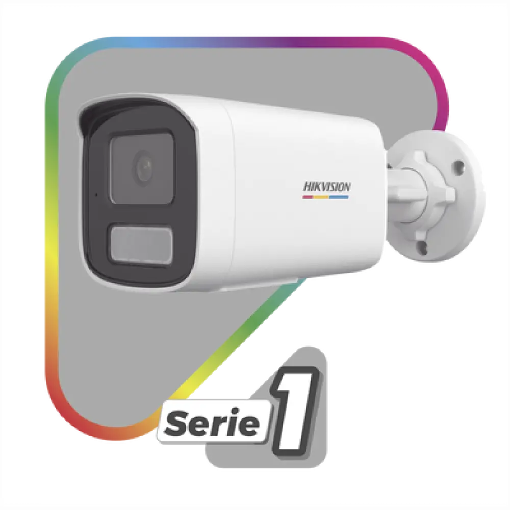 Cámara Bala IP / 2 Megapixel / Dual Light 50 m (164 ft) / ColorVu F1.0 / AcuSense Lite / IP67 / PoE