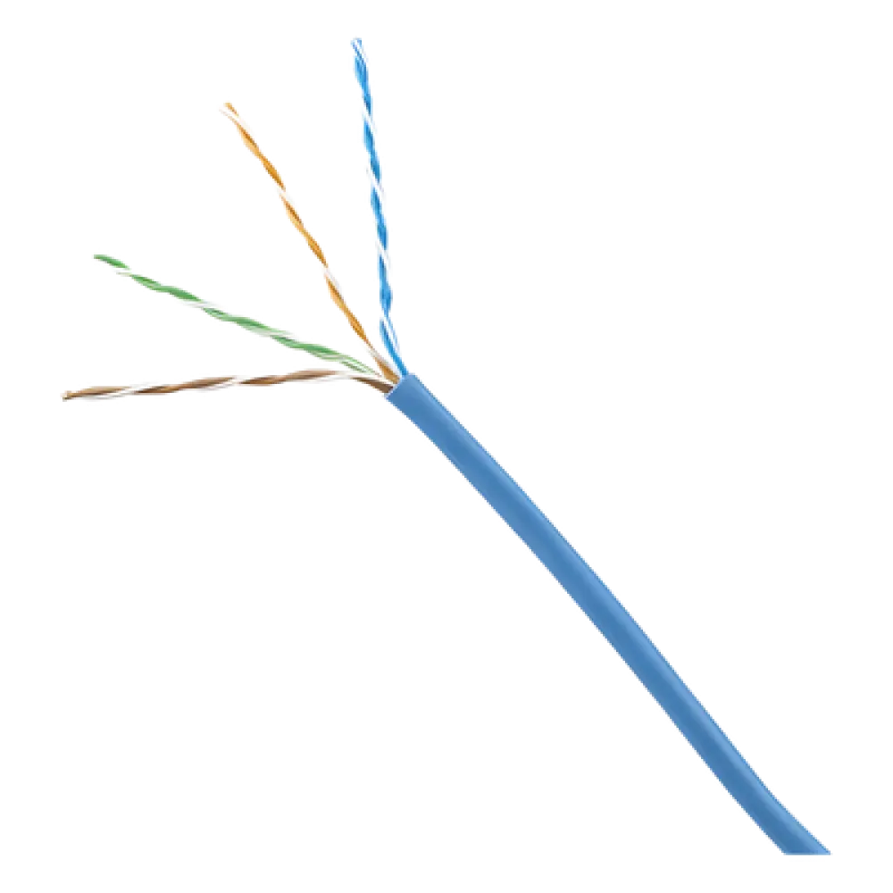 Cable UTP Cat 6 / 24 AWG / 305 m (1000 ft) / LSZH / Cobre sólido / 250 MHz / PoE