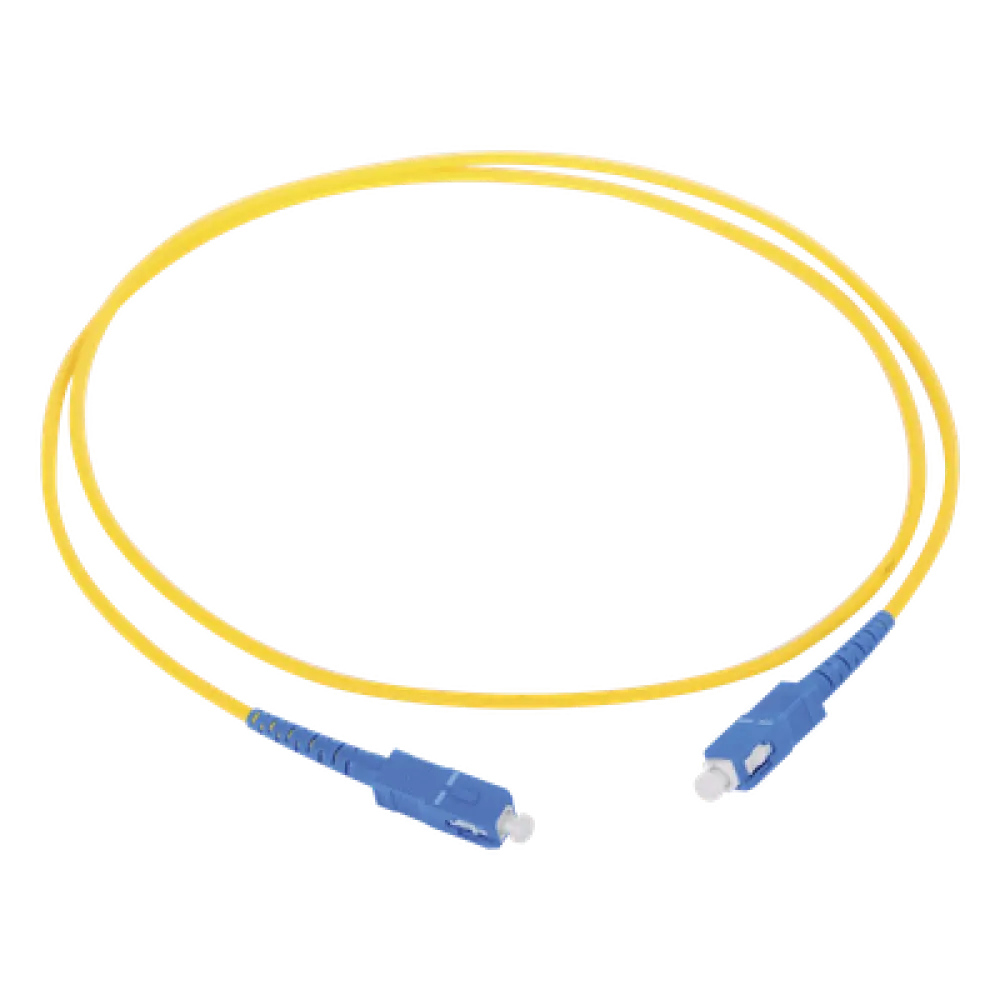 Jumper de Fibra Óptica / SC/SC Simplex / Monomodo 9/125 / 1 Metro (3.28 Pies) / ITU-T G.652.D / 1310-1550 nm
