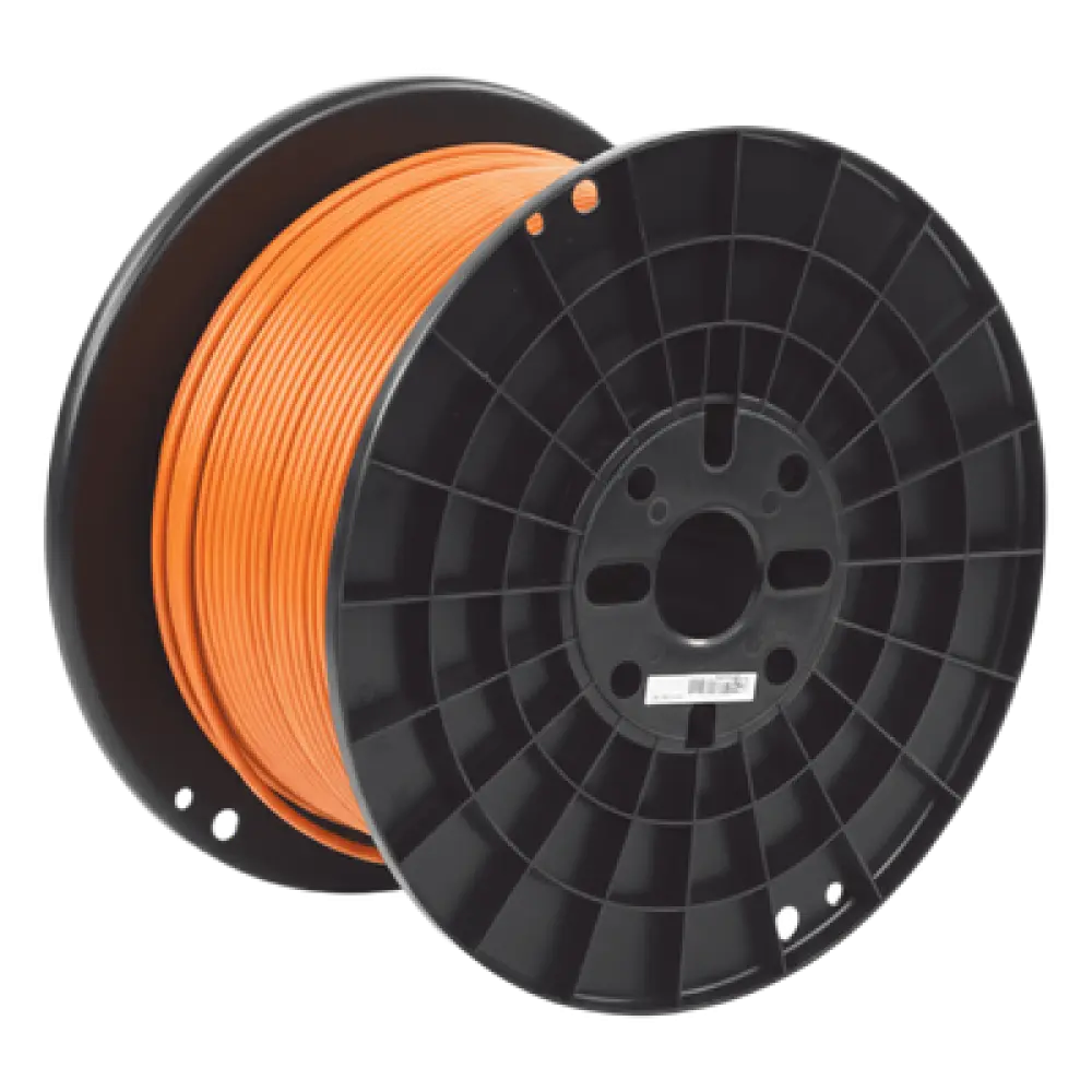 Cable UTP Cat6A / 23 AWG / CMR Riser / 305 m (1000 ft) / LSZH-FEP-PVC / Naranja
